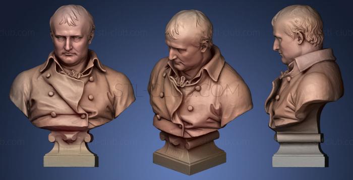 3D model Napolon en 1820 (STL)